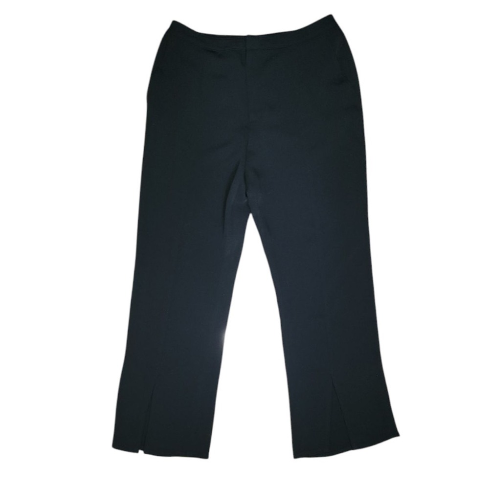 Something Navy‎ Pants Womens Size 8 Solid Black Dress Pockets Lightweight